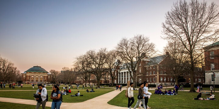 campus walkways