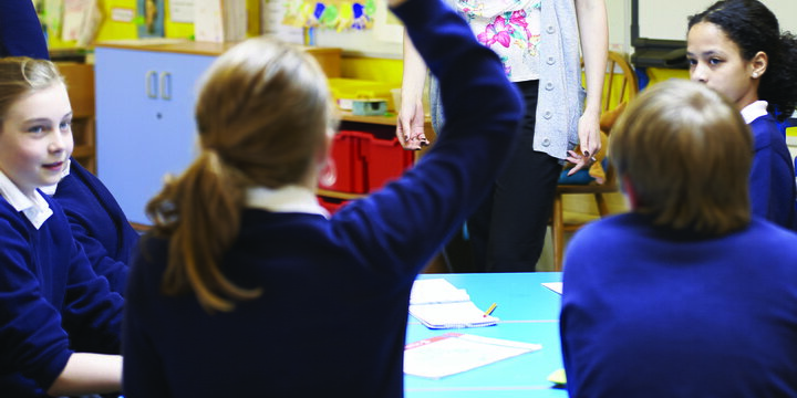 elementary school classroom 