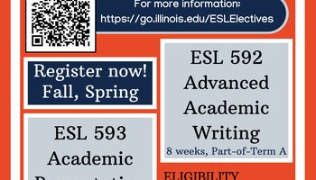 Flyer for ESL 592 and ESL 593