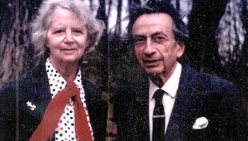 Renée Kahane (1907-2002) and Henry Romanos Kahane (1902-1992), 1979. Photo courtesy of Roberta Garner and used here with her permission.