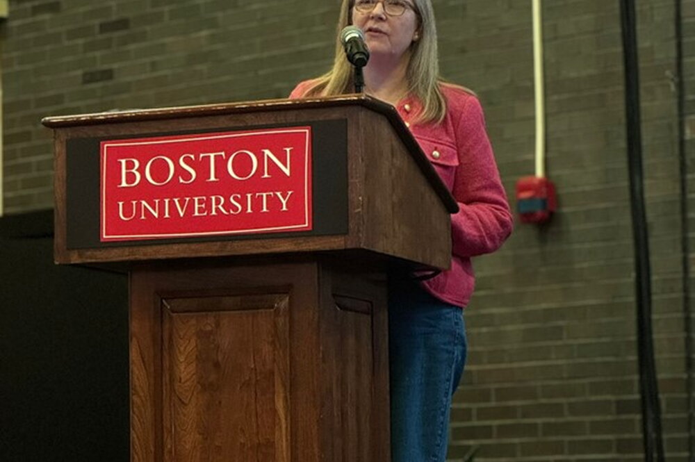 Silvina Montrul giving Plenary at UIUC