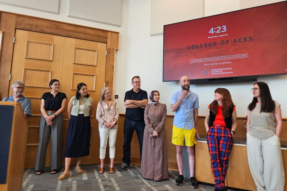 Faculty Members Introduce themselves at Fall 2026 Welcome Ceremony