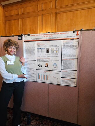 Ana presenting at UG symposium