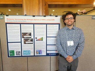 Sam Hoover at UG Symposium