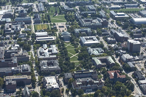 Campus aerial view