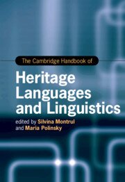 book cover of The Cambridge Handbook of Heritage Languages and Linguistics