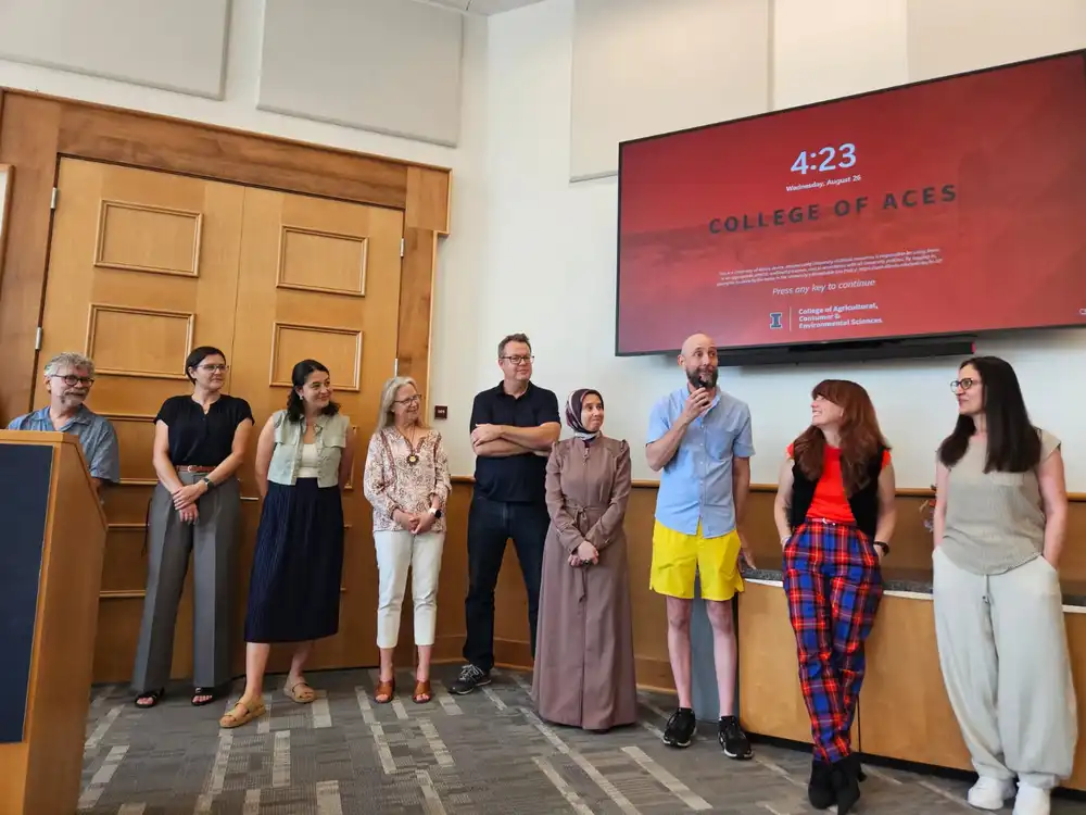Faculty Members Introduce themselves at Fall 2026 Welcome Ceremony
