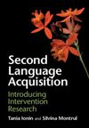 Cover for the published book "Second Language Acquisition: Introducing Intervention Research"