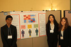 Chris Peter, Paola Campuzano, and Zehra Hazar