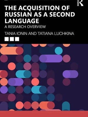 Acquisition of Russian as a Second Language Book Cover