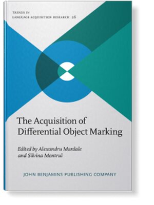 book cover of The Acquisition of Differential Object Marking